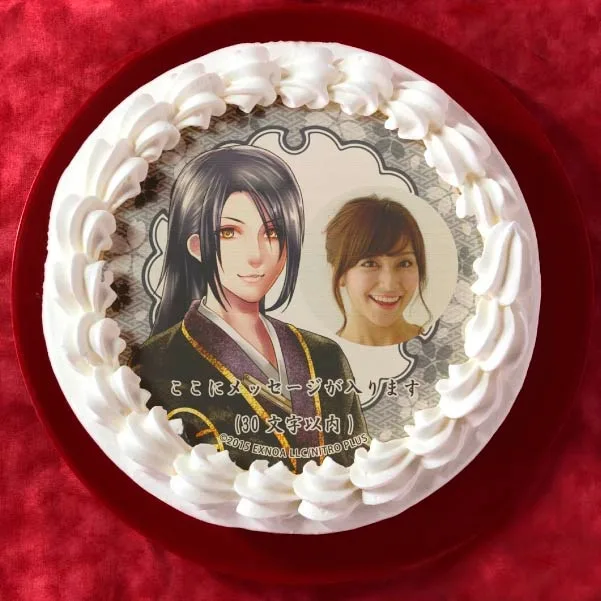 【写真メッセージ入り】次郎太刀(内番柄プリケーキ)[刀剣乱舞ONLINE]