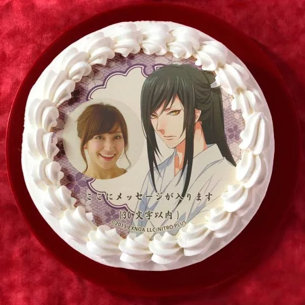 【写真メッセージ入り】太郎太刀(内番柄プリケーキ)[刀剣乱舞ONLINE]