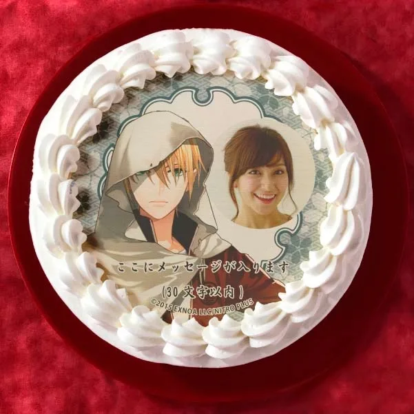 【写真メッセージ入り】山姥切国広(内番柄プリケーキ)[刀剣乱舞ONLINE]