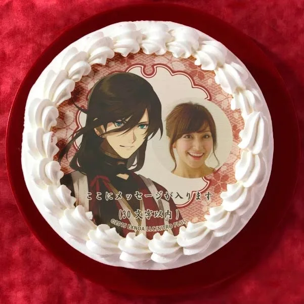 【写真メッセージ入り】和泉守兼定(内番柄プリケーキ)[刀剣乱舞ONLINE]