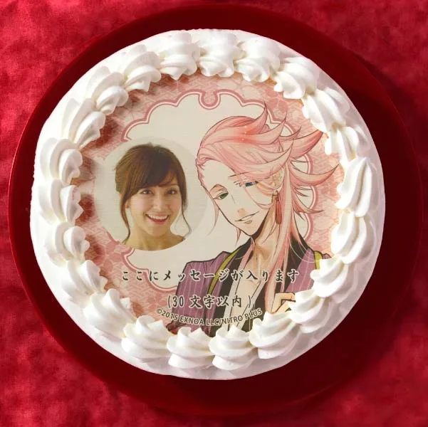 【写真メッセージ入り】宗三左文字(内番柄プリケーキ)[刀剣乱舞ONLINE]