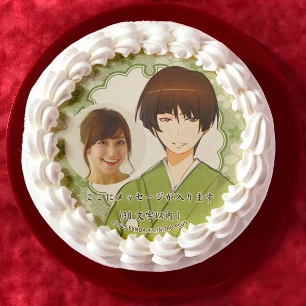 【写真メッセージ入り】石切丸(内番柄プリケーキ)[刀剣乱舞ONLINE]