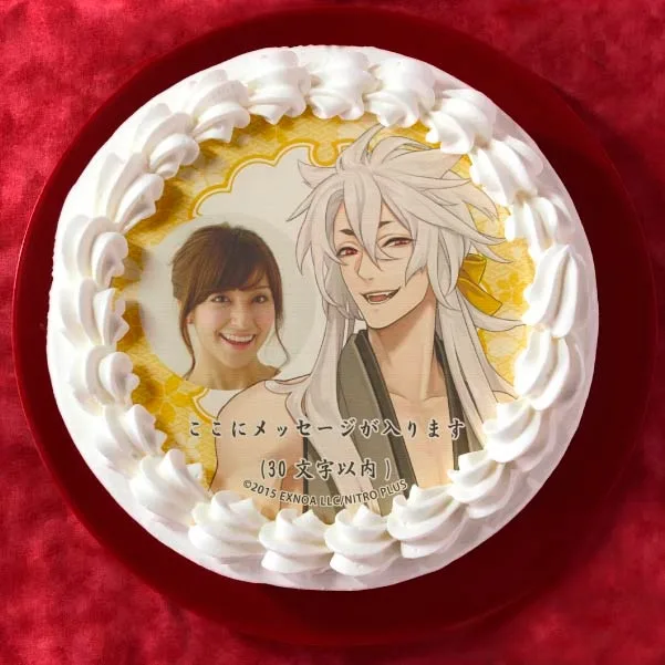 【写真メッセージ入り】小狐丸(内番柄プリケーキ)[刀剣乱舞ONLINE]