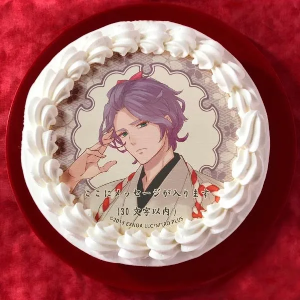 【メッセージ入り】歌仙兼定(内番柄プリケーキ)[刀剣乱舞ONLINE]