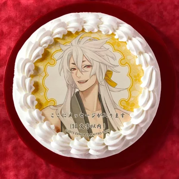 【メッセージ入り】小狐丸(内番柄プリケーキ)[刀剣乱舞ONLINE]