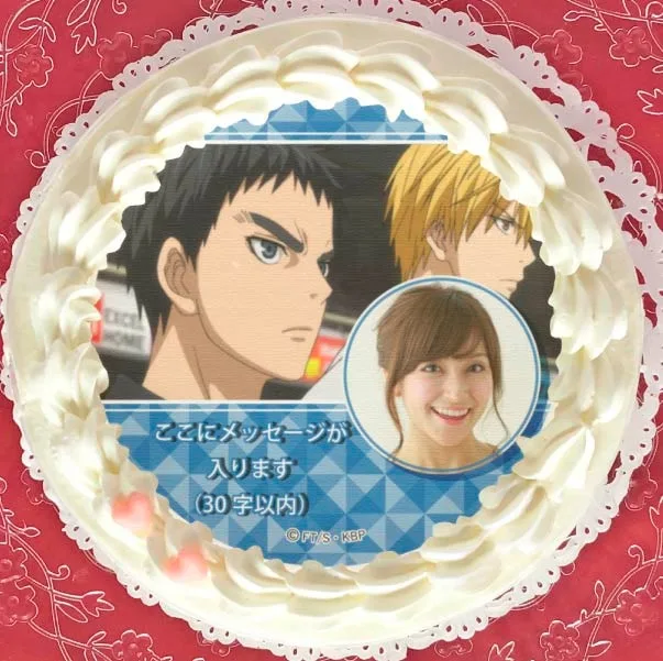 【写真メッセージ入り】プリケーキ（笠松幸男）【特典缶バッジ付き】[黒子のバスケ]