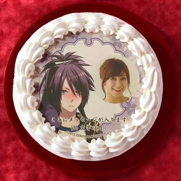 【写真メッセージ入り】不動行光(内番柄プリケーキ)[刀剣乱舞ONLINE]