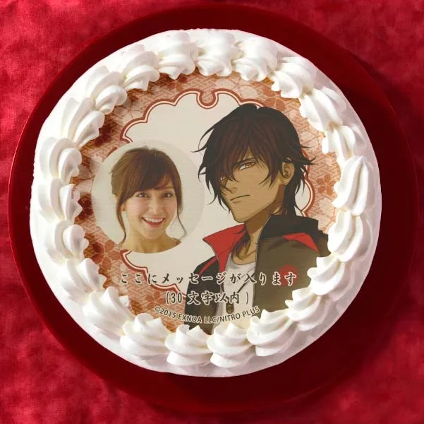 【写真メッセージ入り】大倶利伽羅(内番柄プリケーキ)[刀剣乱舞ONLINE]