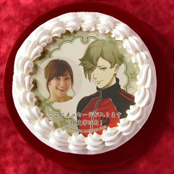 【写真メッセージ入り】鶯丸(内番柄プリケーキ)[刀剣乱舞ONLINE]