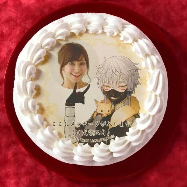 【写真メッセージ入り】鳴狐(内番柄プリケーキ)[刀剣乱舞ONLINE]