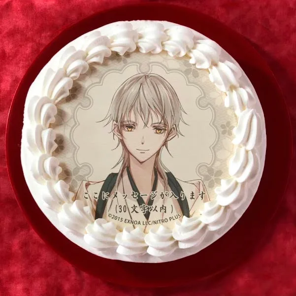 【メッセージ入り】鶴丸国永(内番柄プリケーキ)[刀剣乱舞ONLINE]