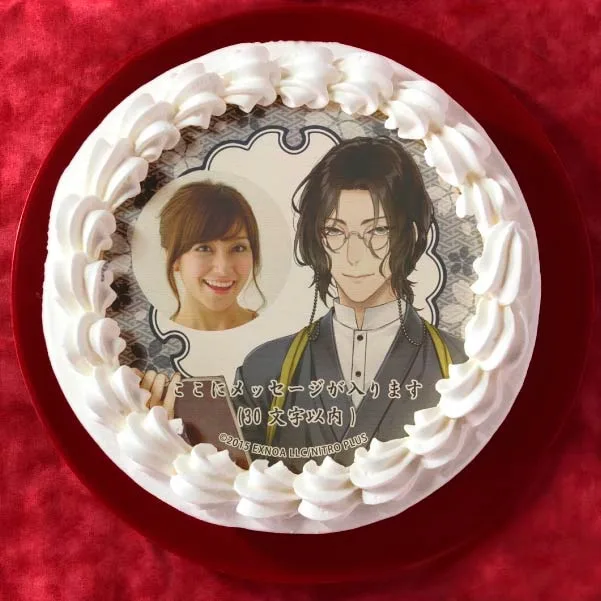【写真メッセージ入り】南海太郎朝尊(内番柄プリケーキ)[刀剣乱舞ONLINE]