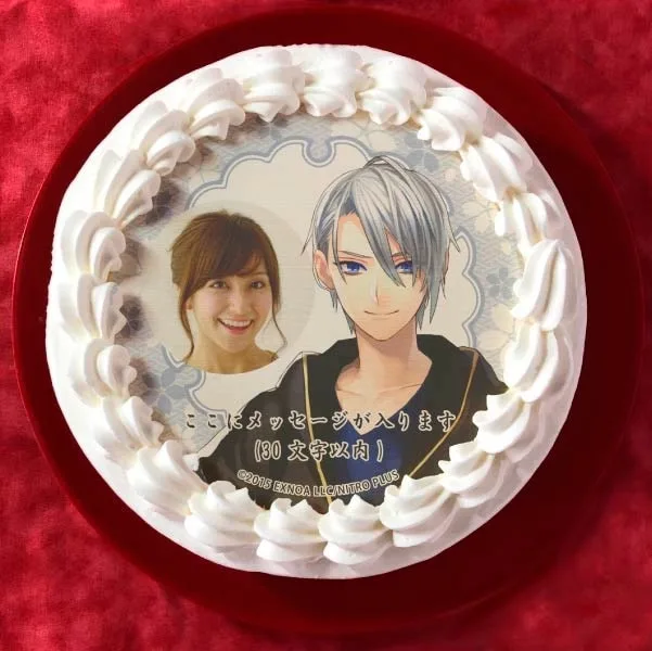 【写真メッセージ入り】山姥切長義(内番柄プリケーキ)[刀剣乱舞ONLINE]