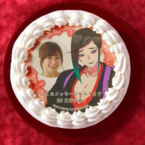 【写真メッセージ入り】静形薙刀(内番柄プリケーキ)[刀剣乱舞ONLINE]