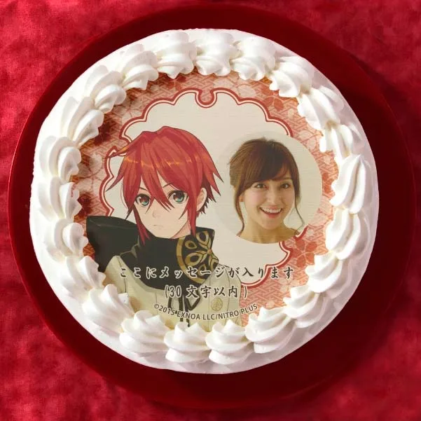 【写真メッセージ入り】信濃藤四郎(内番柄プリケーキ)[刀剣乱舞ONLINE]