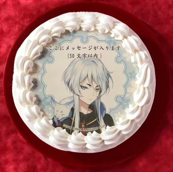 【メッセージ入り】白山吉光(内番柄プリケーキ)[刀剣乱舞ONLINE]