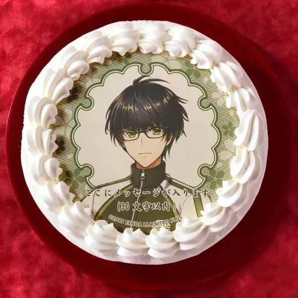 【メッセージ入り】篭手切江(内番柄プリケーキ)[刀剣乱舞ONLINE]