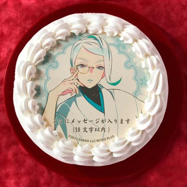 【メッセージ入り】巴形薙刀(内番柄プリケーキ)[刀剣乱舞ONLINE]