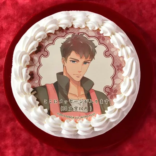 【メッセージ入り】小豆長光(内番柄プリケーキ)[刀剣乱舞ONLINE]
