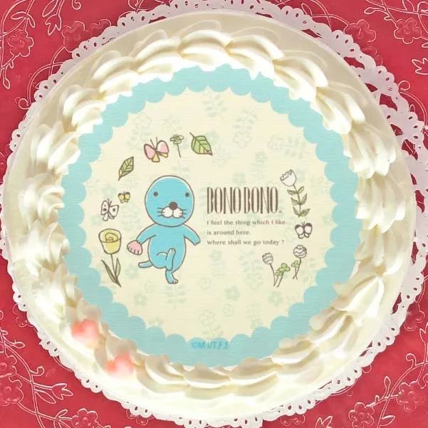 プリケーキ（おはなデザイン）【特典缶バッジ付き】[ぼのぼの]