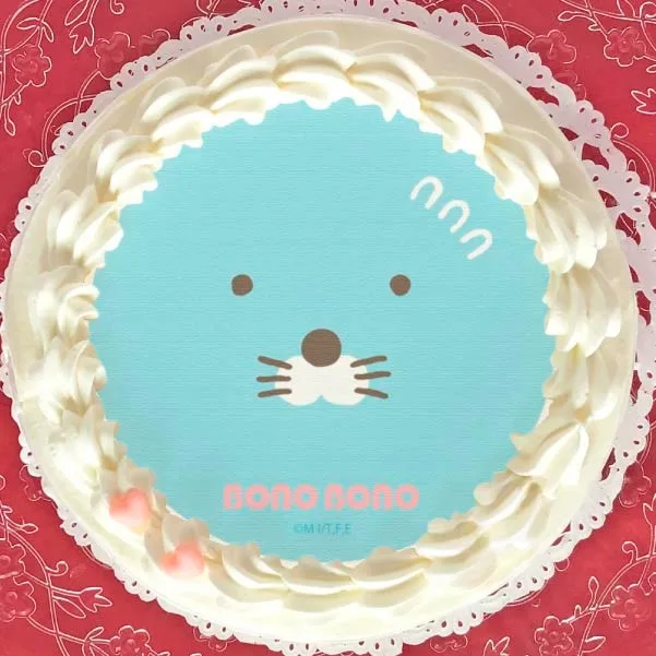 プリケーキ（ぼのぼのフェイスデザインB）【特典缶バッジ付き】[ぼのぼの]