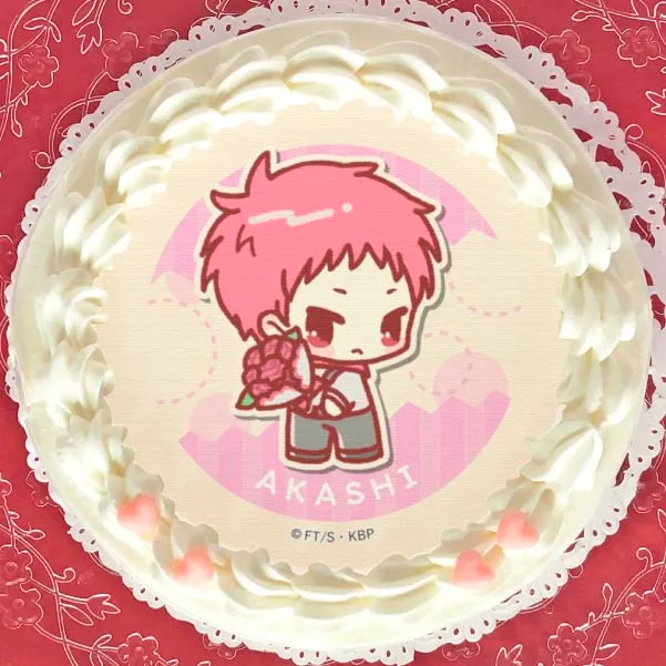 プリケーキ（赤司征十郎/描きおこしver.）【特典缶バッジ付き】[黒子のバスケ]