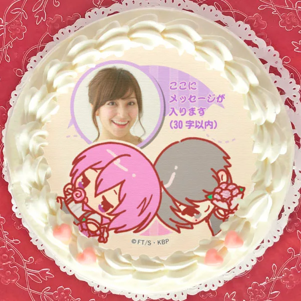 【写真メッセージ入り】プリケーキ（紫原敦＆氷室辰也/描きおこしver.）【特典缶バッジ付き】[黒子のバスケ]