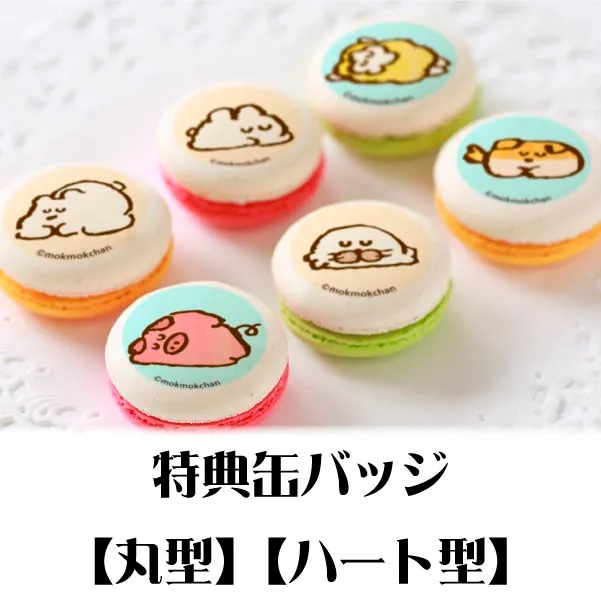 プリマカロン6個セット（B）【特典缶バッジ付き】[もくもくちゃん]