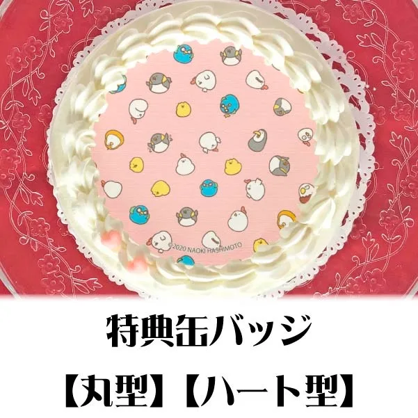 プリケーキ（総柄デザイン）【特典缶バッジ付き】[毎日でぶどり]