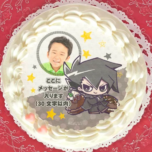 【写真メッセージ入り】プリケーキ（万丈目準）【特典缶バッジ付き】[遊☆戯☆王デュエルモンスターズGX]