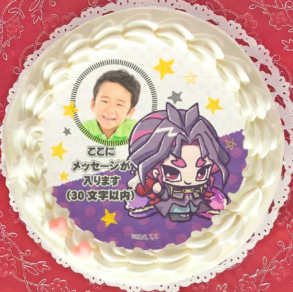 【写真メッセージ入り】プリケーキ（ユーリ）【特典缶バッジ付き】[遊☆戯☆王ARC-V]