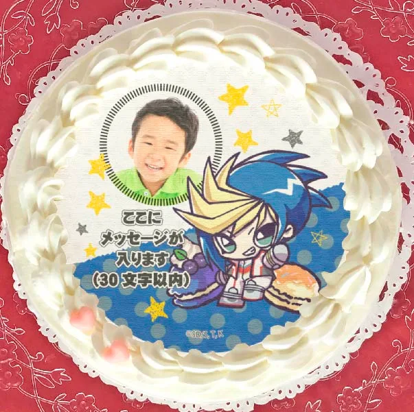 【写真メッセージ入り】プリケーキ（ユーゴ）【特典缶バッジ付き】[遊☆戯☆王ARC-V]