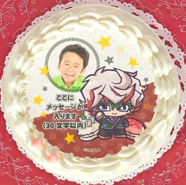 【写真メッセージ入り】プリケーキ（穂村尊）【特典缶バッジ付き】[遊☆戯☆王VRAINS]