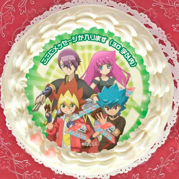 【メッセージ入り】プリケーキ（集合）【特典缶バッジ付き】[遊☆戯☆王SEVENS]