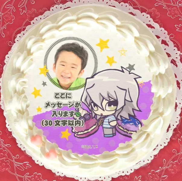 【写真メッセージ入り】プリケーキ（獏良了）【特典缶バッジ付き】[遊☆戯☆王デュエルモンスターズ]