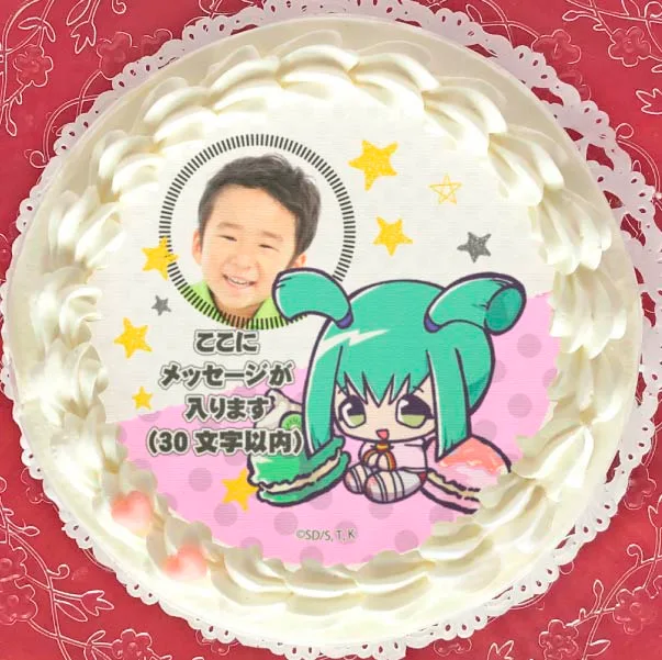 【写真メッセージ入り】プリケーキ（龍可）【特典缶バッジ付き】[遊☆戯☆王5D's]