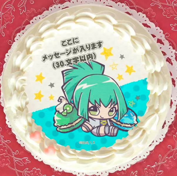 【メッセージ入り】プリケーキ（龍亞）【特典缶バッジ付き】[遊☆戯☆王5D's]
