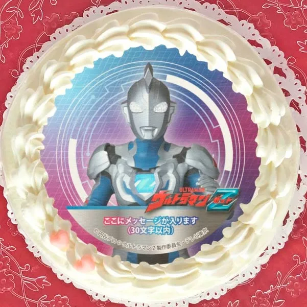【メッセージ入り】プリケーキ（ウルトラマンゼット オリジナル）【特典缶バッジ付き】[ウルトラマンＺ]