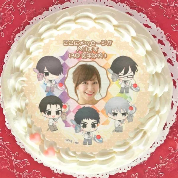 【写真メッセージ入り】プリケーキ（集合B）【特典缶バッジ付き】[黒子のバスケ]