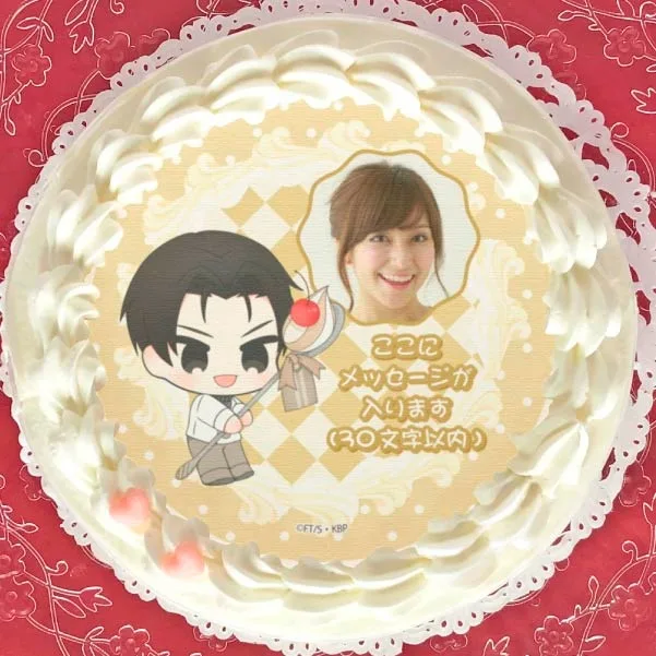 【写真メッセージ入り】プリケーキ（高尾和成）【特典缶バッジ付き】[黒子のバスケ]