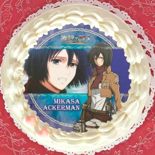 プリケーキ（ミカサ・アッカーマン）【特典缶バッジ付き】[進撃の巨人]