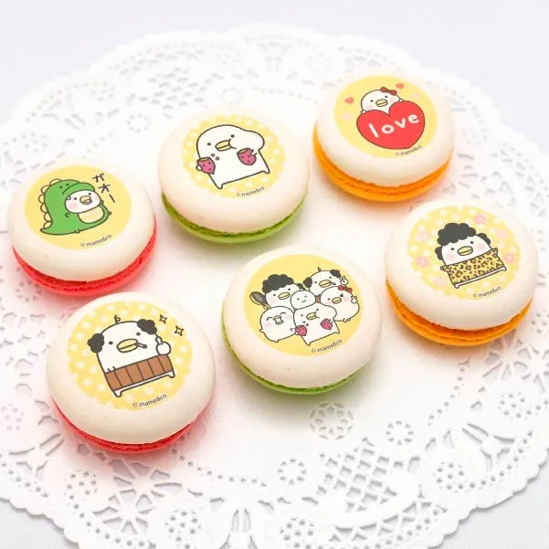 プリマカロン6個セット（A柄）【特典缶バッジ付き】[うるせぇトリ]