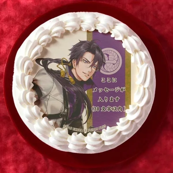 【メッセージ入り】日光一文字（戦闘柄プリケーキ）[刀剣乱舞ONLINE]