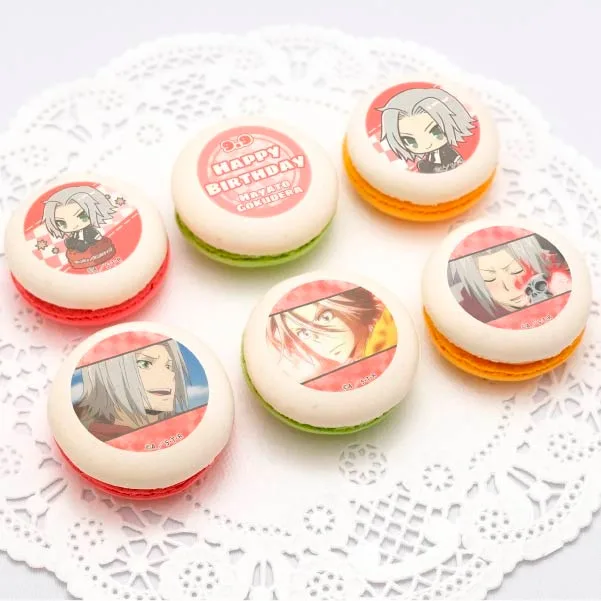バースデープリマカロン6個セット2021（獄寺隼人）【特典缶バッジ付き】[家庭教師ヒットマンREBORN!]