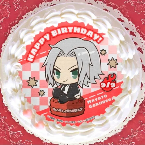 バースデープリケーキ2021（獄寺隼人(SD かきおこし)）【特典缶バッジ付き】[家庭教師ヒットマンREBORN!]
