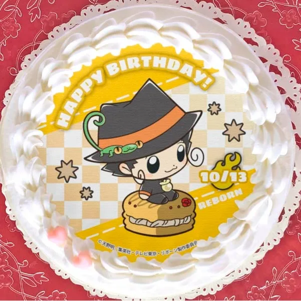 バースデープリケーキ2021（リボーン(SD かきおこし)）【特典缶バッジ付き】[家庭教師ヒットマンREBORN!]
