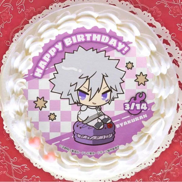 バースデープリケーキ2022（白蘭(SD かきおこし)）【特典缶バッジ付き】[家庭教師ヒットマンREBORN!]