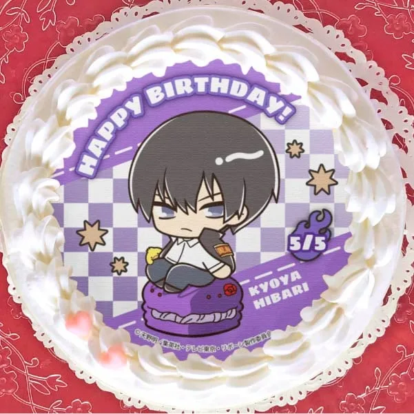 バースデープリケーキ2022（雲雀恭弥(SD かきおこし)）【特典缶バッジ付き】[家庭教師ヒットマンREBORN!]