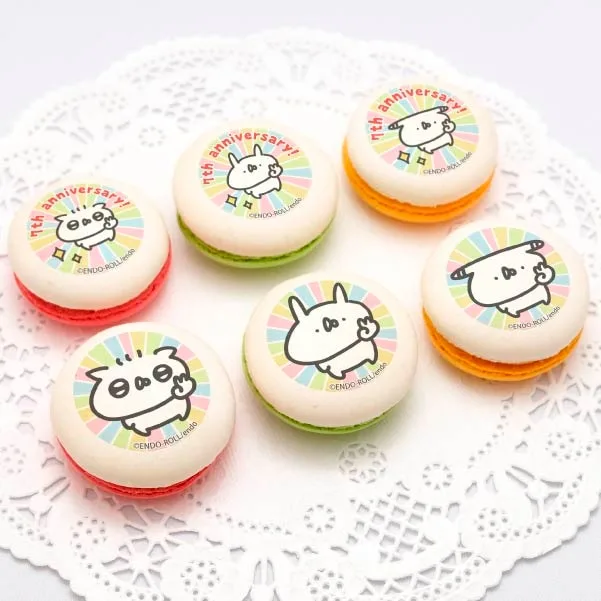7周年記念プリマカロン6個セット【特典缶バッジ付き】[うさぎ帝国]