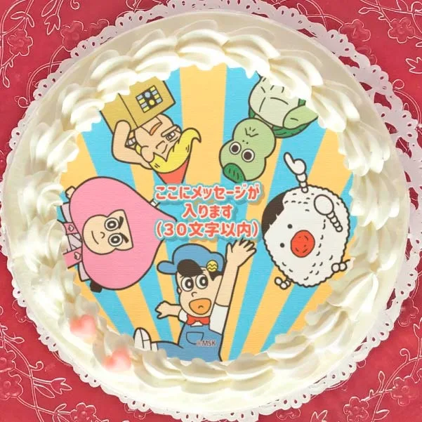 【メッセージ入り】プリケーキ（集合A（名作、スウィーツ、むすび、ノキオ、ボルト））【特典缶バッジ付き】[あはれ！名作くん]